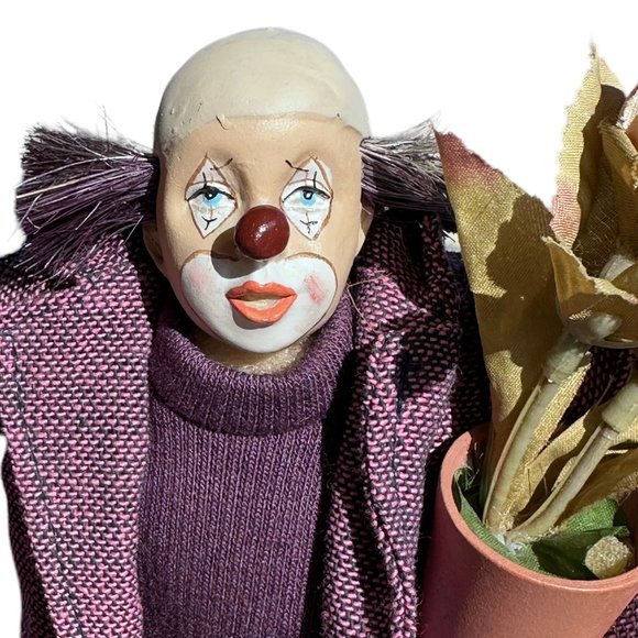 VINTAGE HANDMADE "MR. CLOWN - DATE NIGHT" (EUC) - Picture 2 of 6